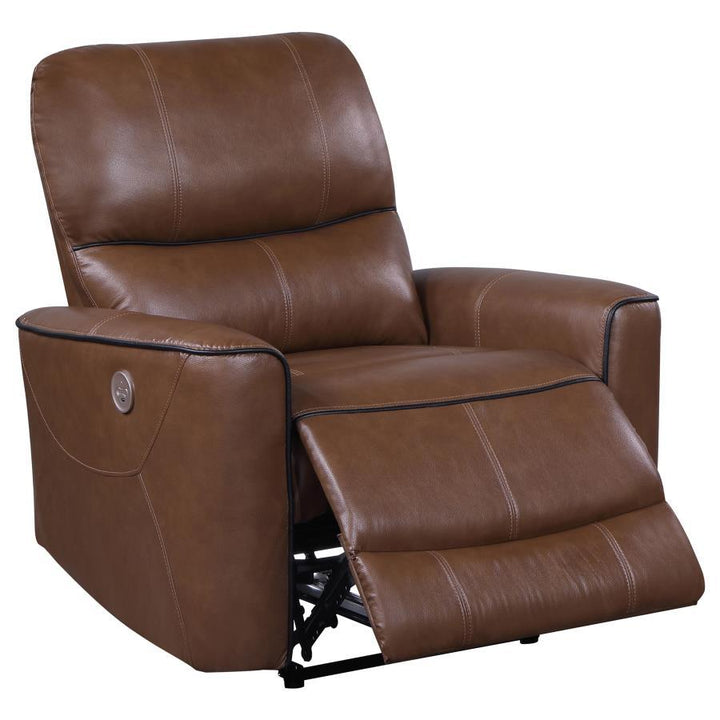 Greenfield - Upholstered Power Recliner Chair