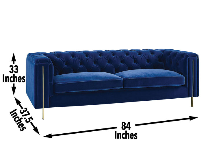 Charlene - Velvet Sofa And Loveseat