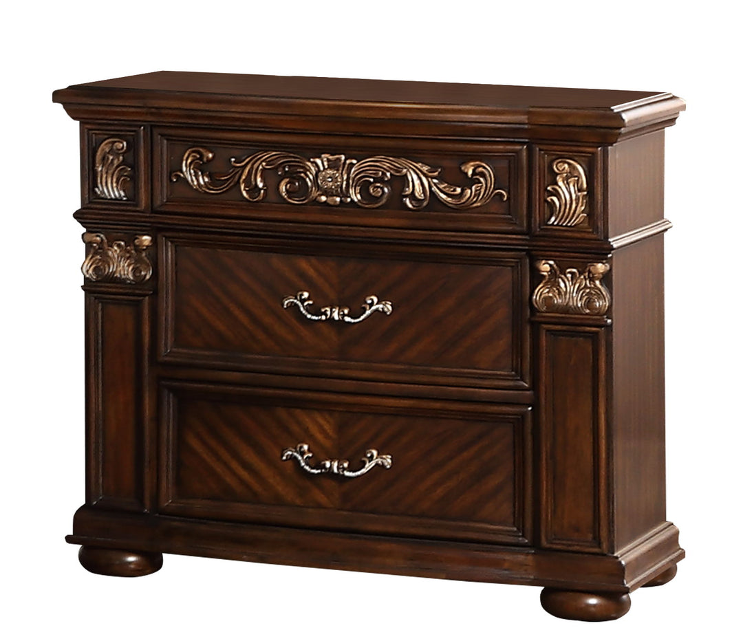 Aspen - Nightstand - Dark Brown