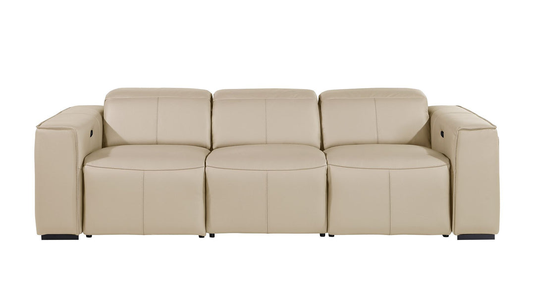 1224 - 3-Piece Modular Power Reclining Sofa In With 3 Power Recliners &amp; Power Headrests