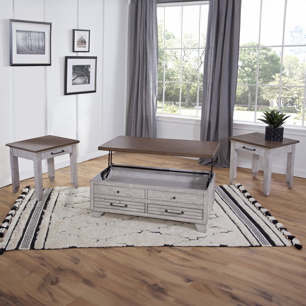 Bear Creek - 3 Piece Table Set