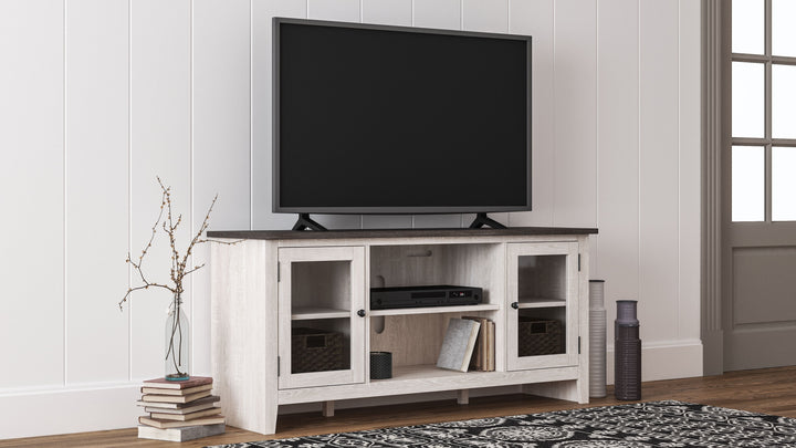 Dorrinson - TV Stand With Fireplace Insert