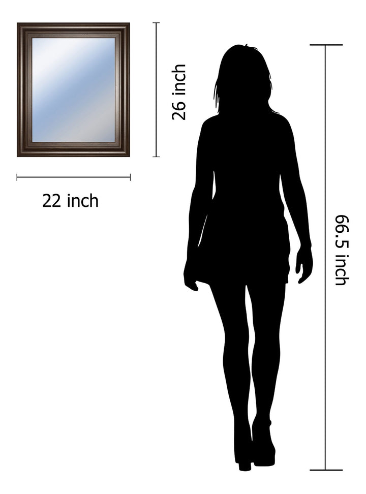 22x26 Decorative Framed Wall Mirror By Classy Art Promotional Mirror Frame 