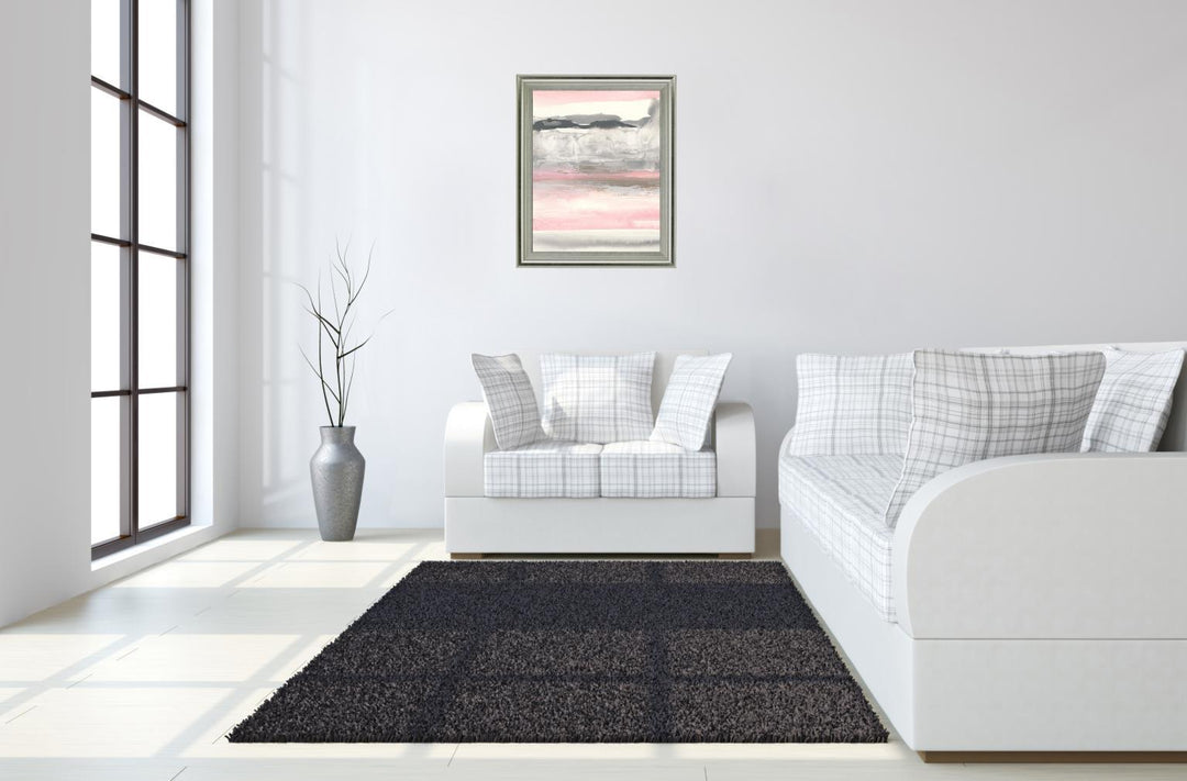 Blushing Mist - 28" x 34" Framed Wall Art