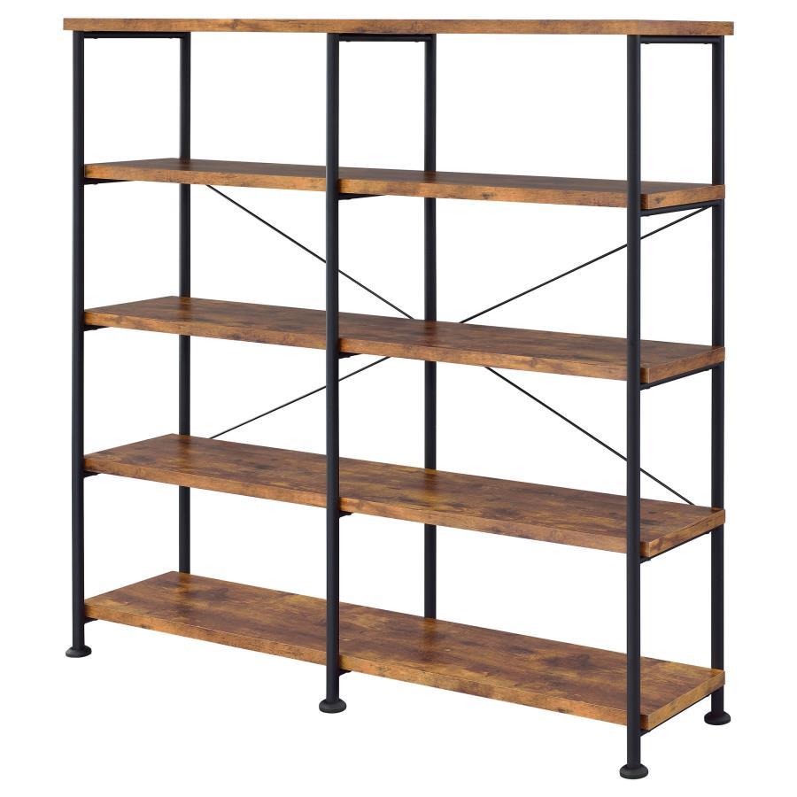 Analiese - 4-Shelf Double Bookshelf