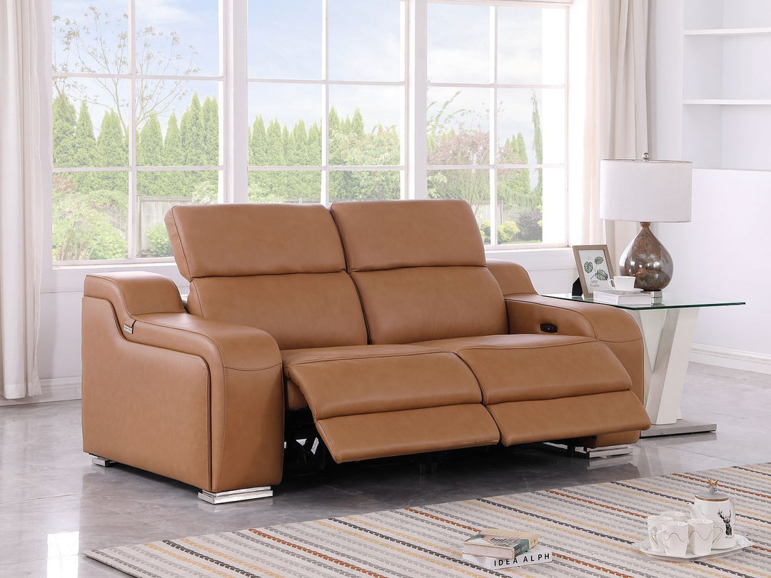 1116 - 2-Piece Modular Power Reclining Loveseat In With 2 Power Recliners &amp; Power Headrests