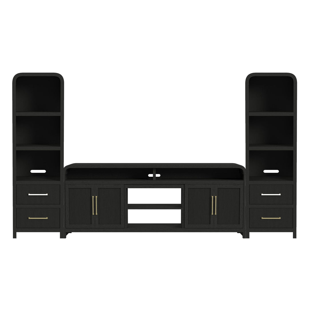 Ridgemont - 3 Piece Entertainment Unit With 82" TV Console