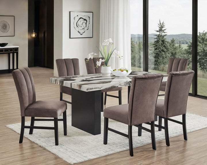 Vega - Side Chair (Set of 2) - Gray