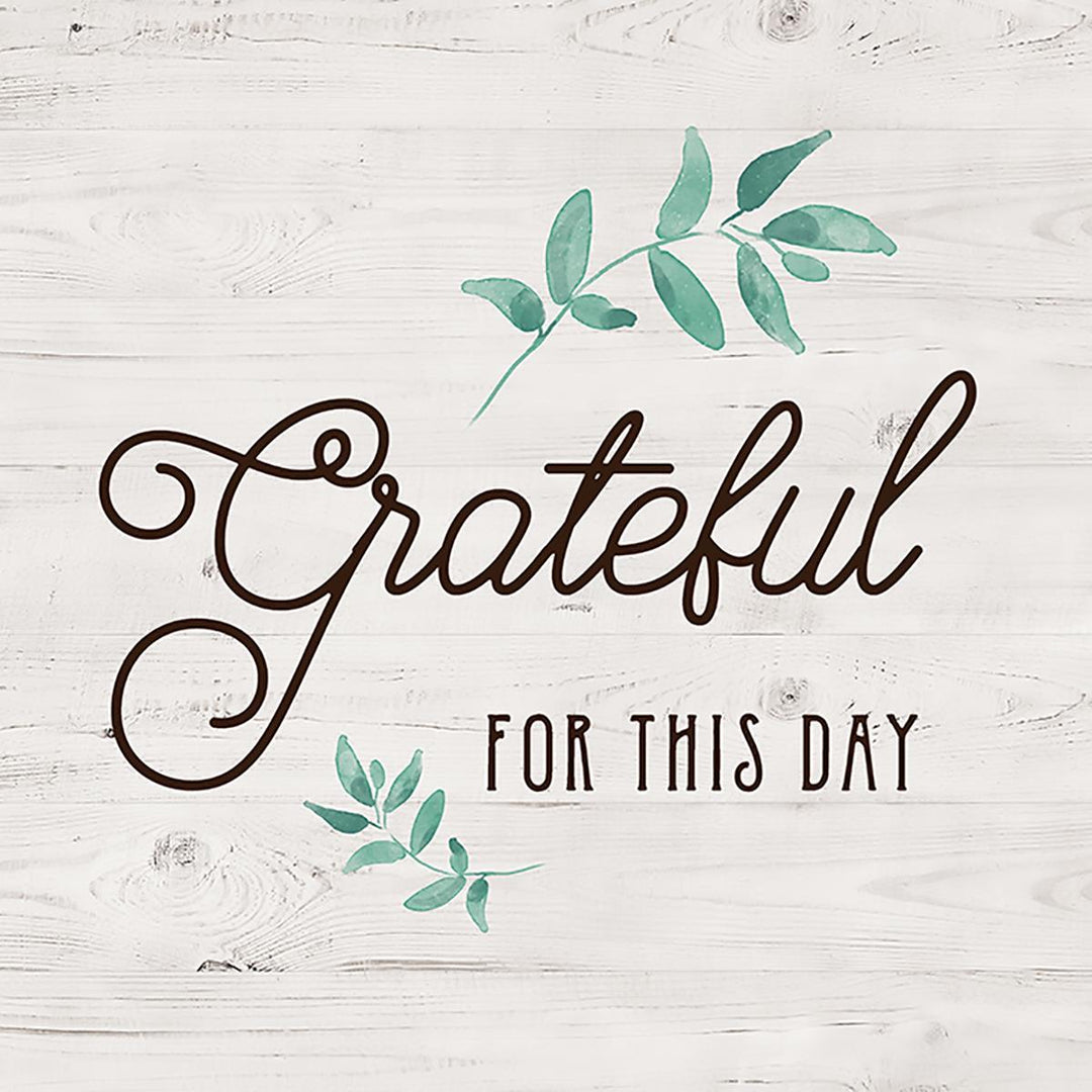 Grateful For This Day By Amanda Murray (Small) - Pearl Silver