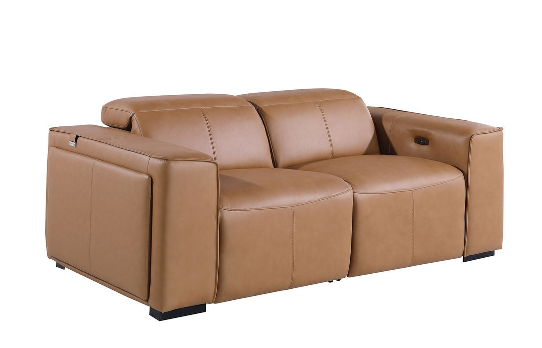 1224 - 2-Piece Modular Power Reclining Loveseat In With 2 Power Recliners &amp; Power Headrests