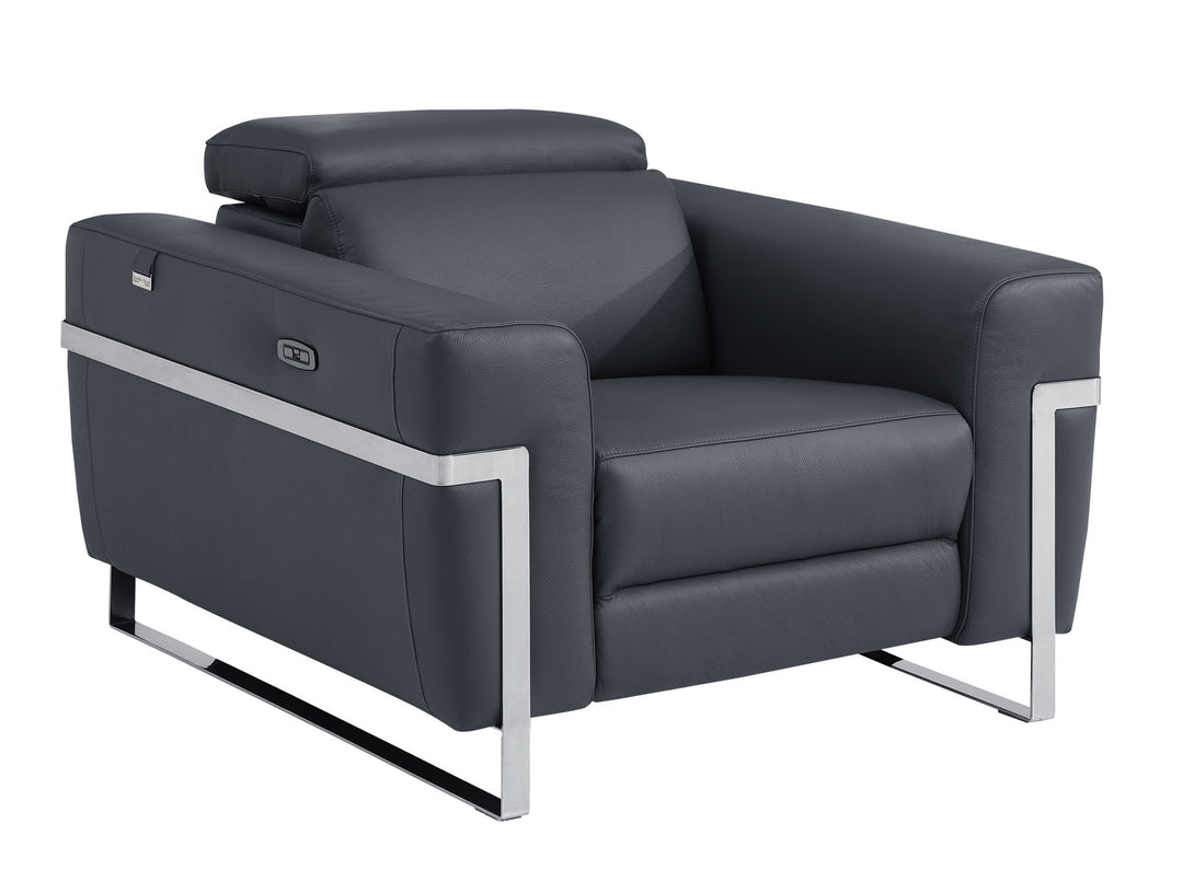 990 - Power Reclining Chair With Power Headrest