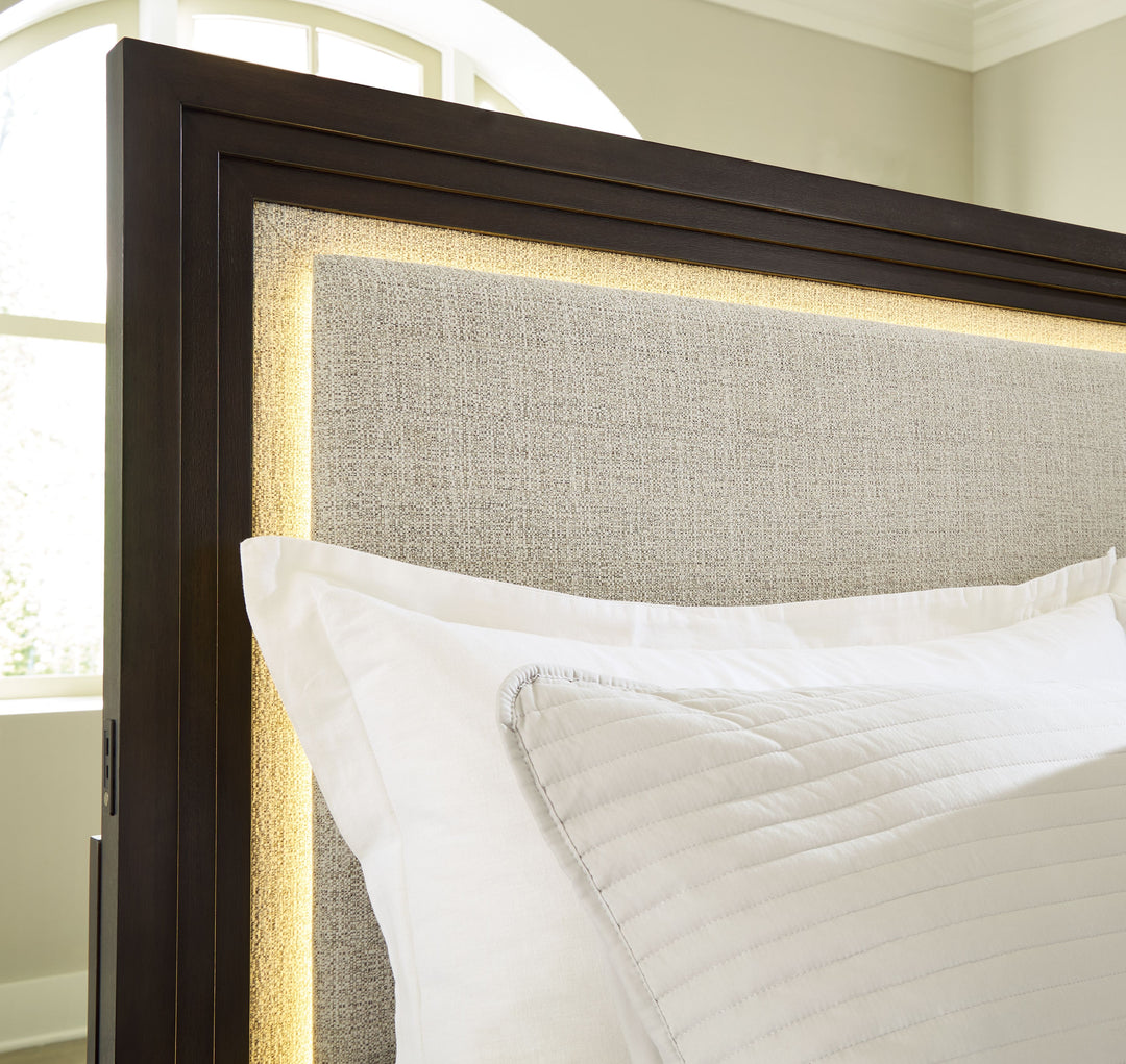 Neymorton - Upholstered Panel Headboard