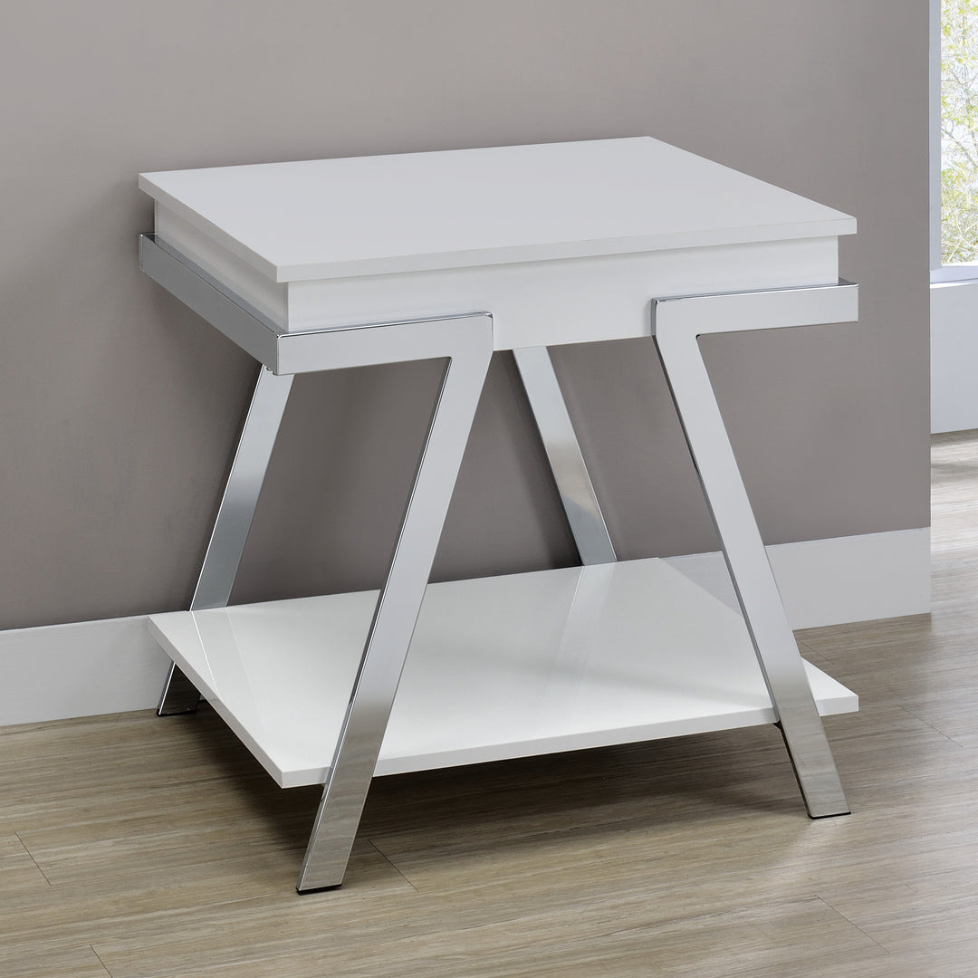 Zena - End Tables - White