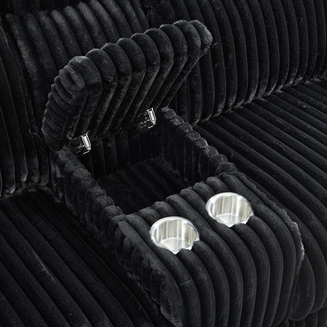 Admiral - Motion Loveseat With Console