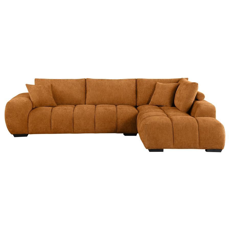 Camacho - Upholstered Chaise Sectional Sofa