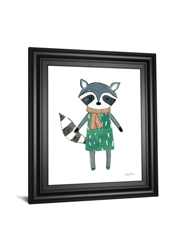 Neighborhood Pals II By Farida Zaman - Framed Print Wall Art - White