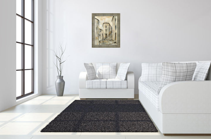 Golden Alleyway - 28" x 34" Framed Wall Art