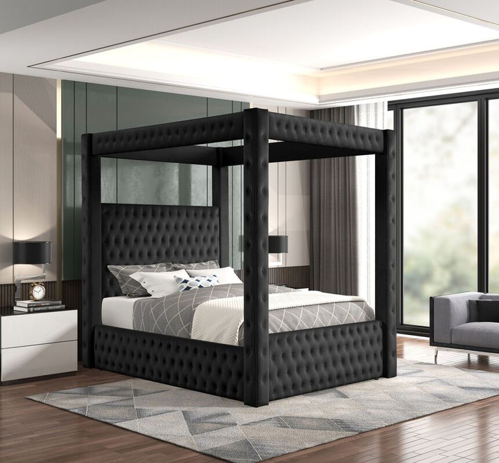 Castle Black Platform Bed