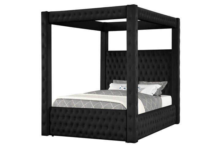 Castle Black Platform Bed