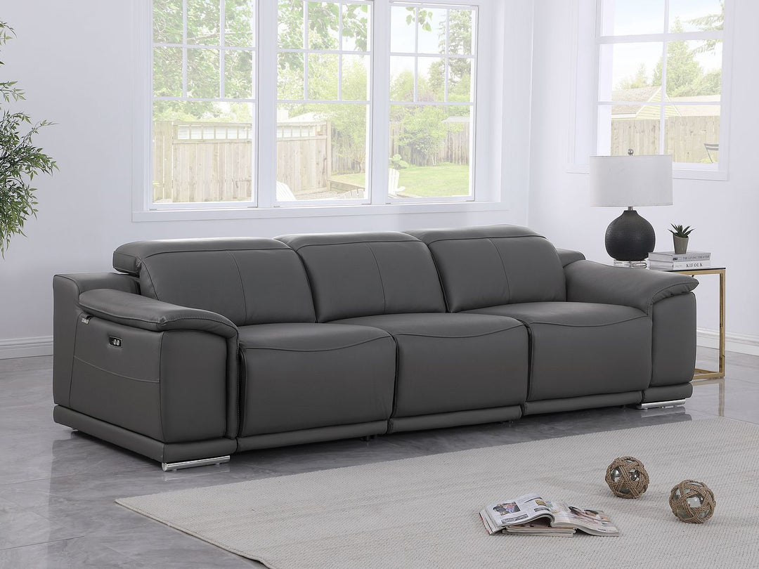 9762 - 3-Piece Modular Power Reclining Sofa With 2 Power Recliners In