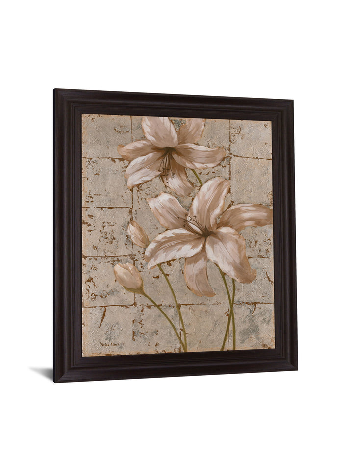 Blush Petals - 28" x 34" Framed Wall Art