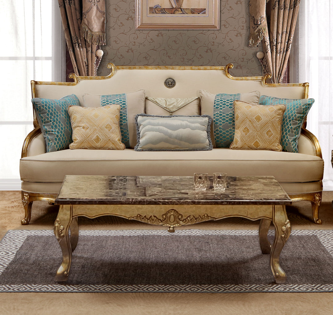 Majestic - Sofa And Loveseat - Gold