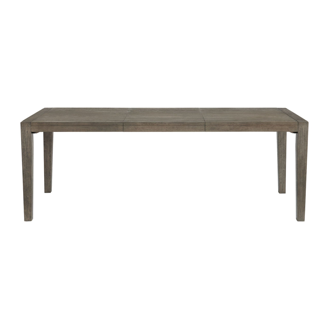 Versailles Contemporary - Rectangular Dining Table With 1 X 24 Leaf - Grey