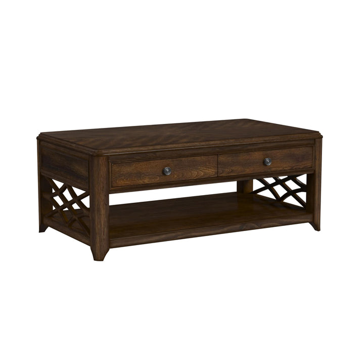 Phillipe - 3 Piece Occasional Table Set (Coffee Table &amp; Two End Table) - Cherry