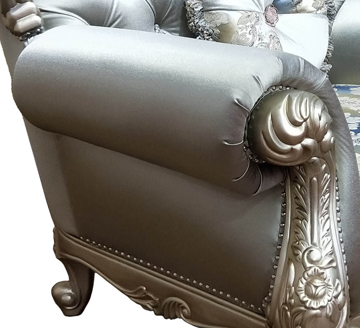 Ariel - Arm Chair - Silver