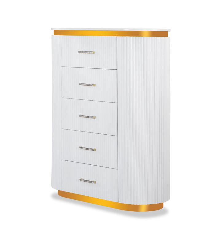 Zoe - Chest - White