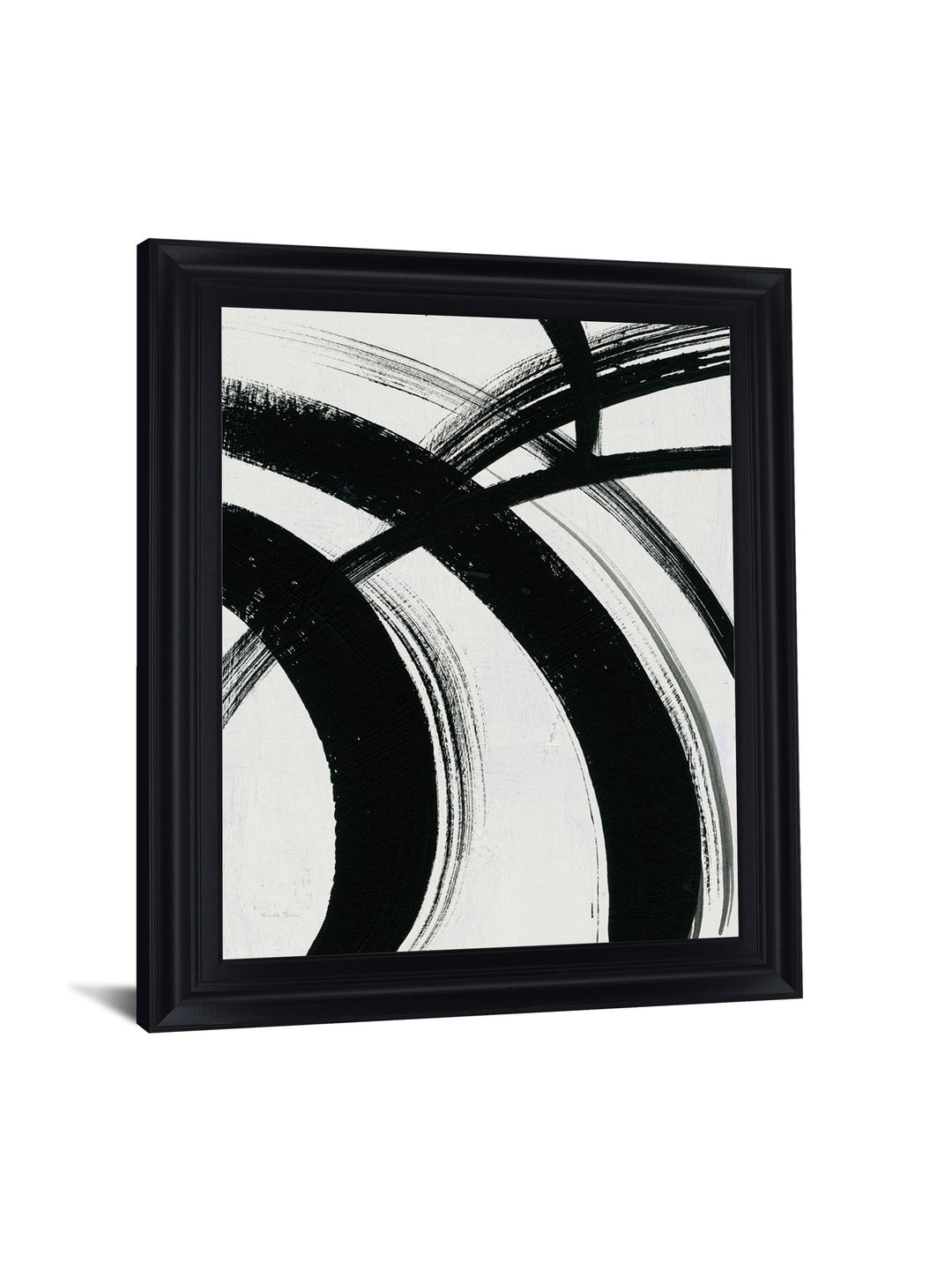 Ebony Arc - 28" x 34" Framed Wall Art