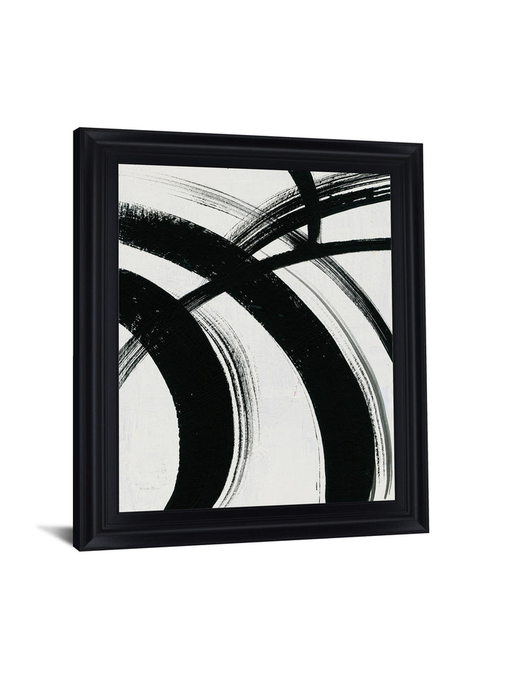 Ebony Arc - 28" x 34" Framed Wall Art