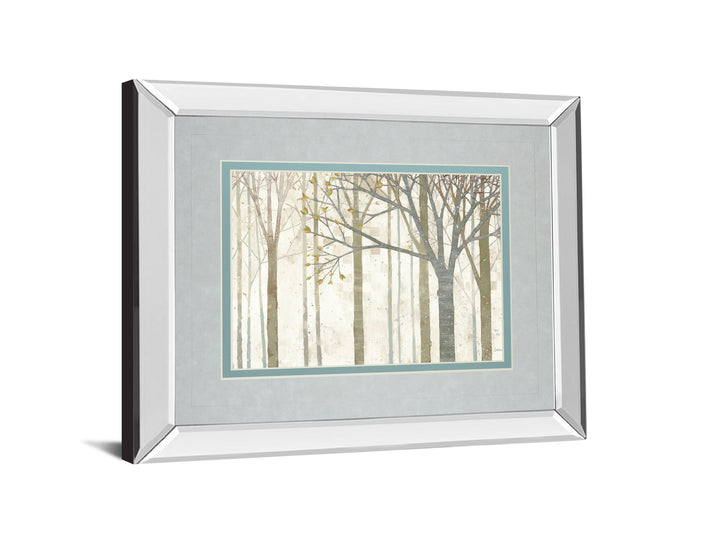 In Springtime No Border By Katherine Lowell - Mirror Framed Print Wall Art - Beige