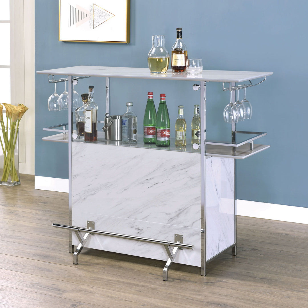 Rianna - Bar Table - White