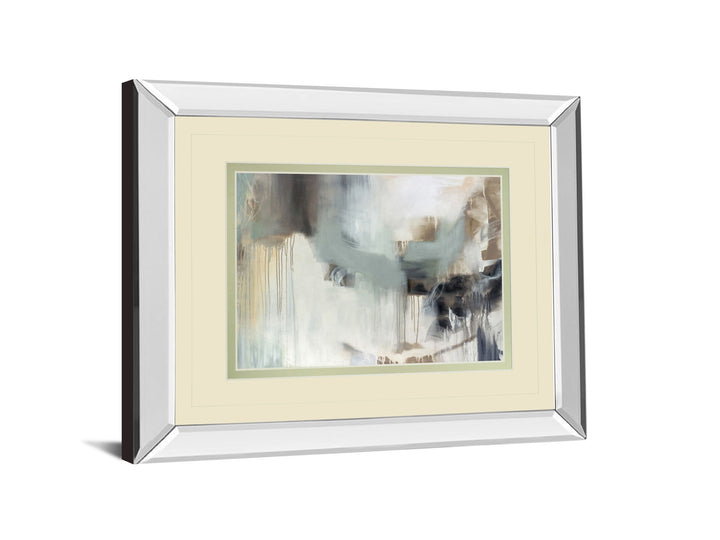 Argentum By Cat Tesla - Mirror Framed Print Wall Art - Beige