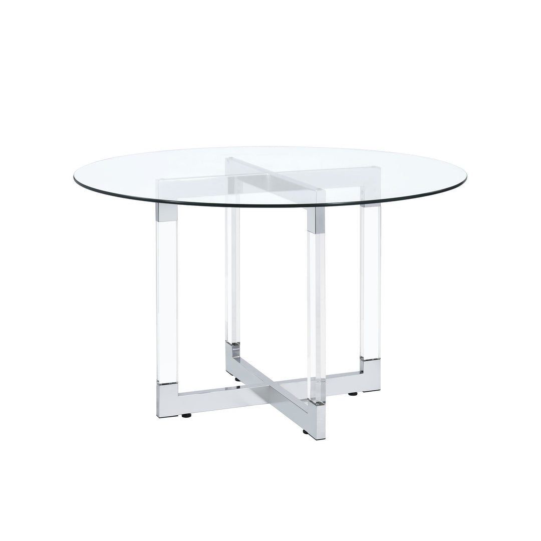 Zurich - Round Dining Table Complete - White