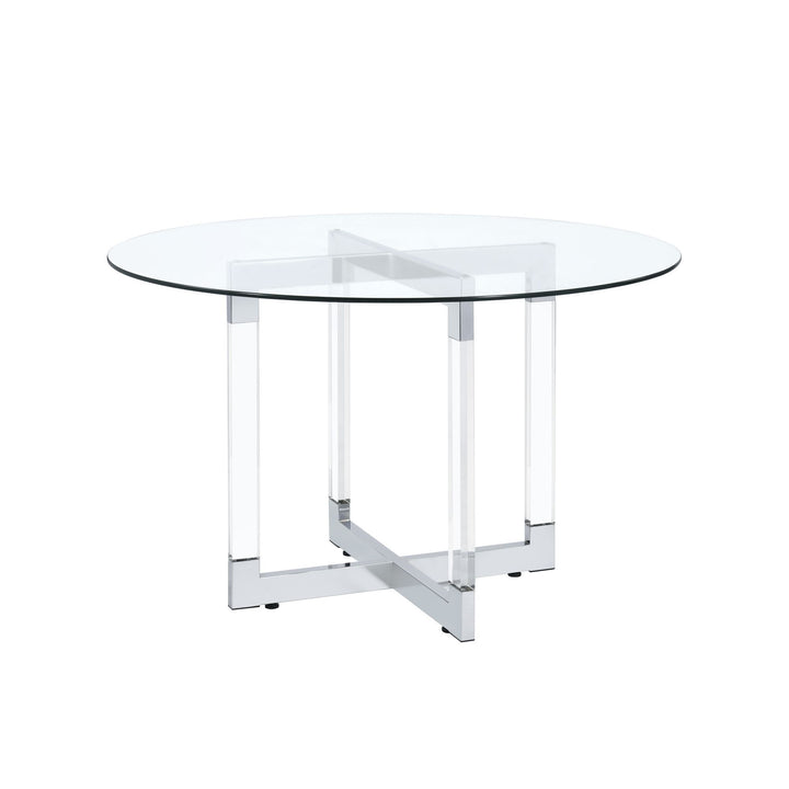 Zurich - Round Dining Table Complete - White