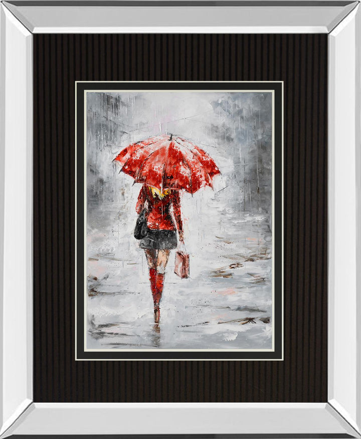 City in the Rain I By Jolanta Kowalik - Gray
