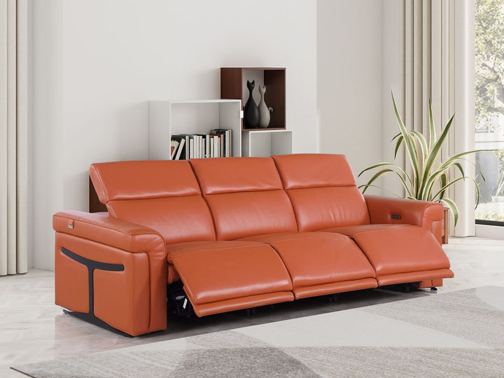 1126 - 3-Piece Modular Power Reclining Sofa In With 3 Power Recliners &amp; Power Headrests