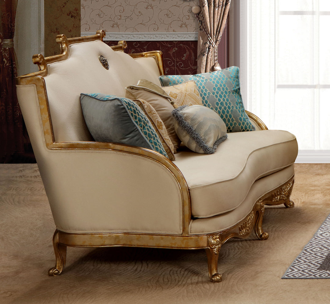 Majestic - Sofa And Loveseat - Gold