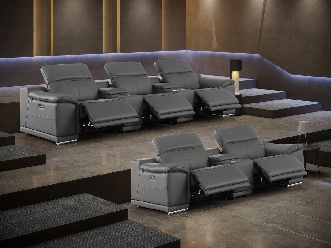 9762 - 8-Piece Modular Power Reclining Sofa And Console Loveseat Set With