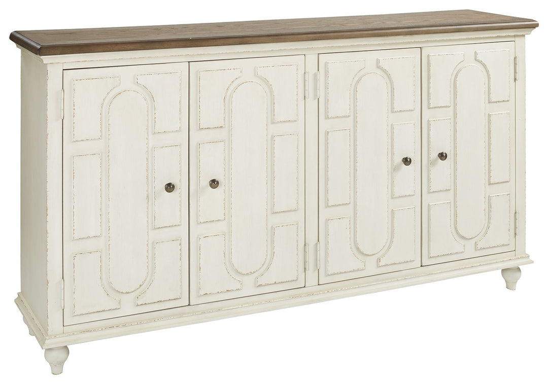 Roranville - Antique White - Accent Cabinet