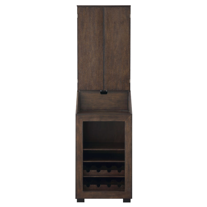 Bone - Dartboard Cabinet Ssg-120405 Cabinet With Dartboard - Dark Brown