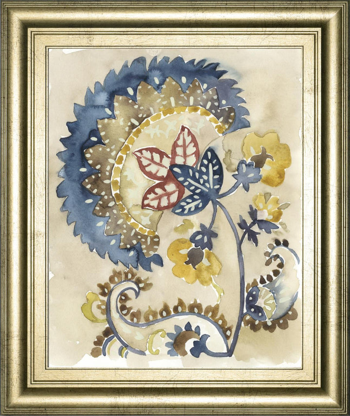 22x26 Paisley Path II By Chariklia Zarris - Beige