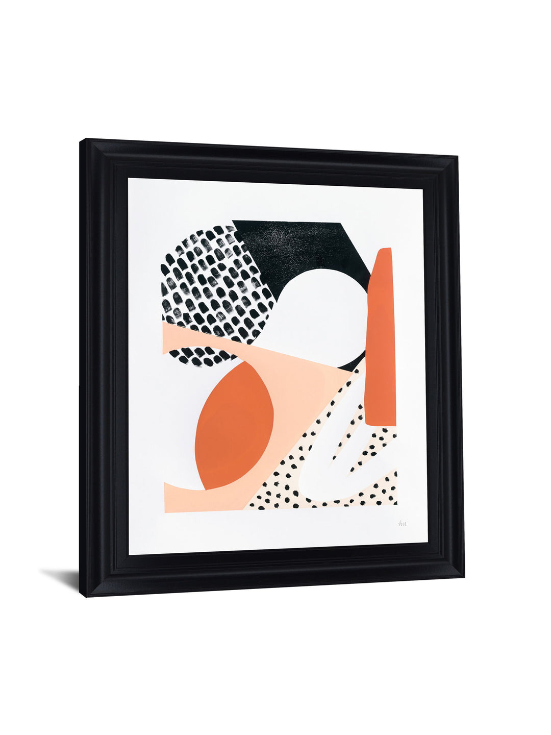 Terracotta Play - 28" x 34" Framed Wall Art