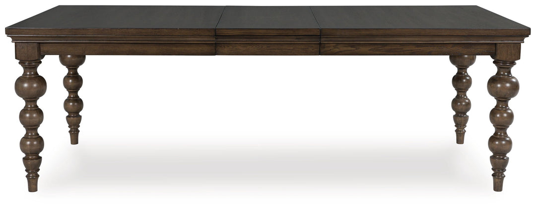 Veramond - Dark Brown - Rectangular Dining Room Extension Table