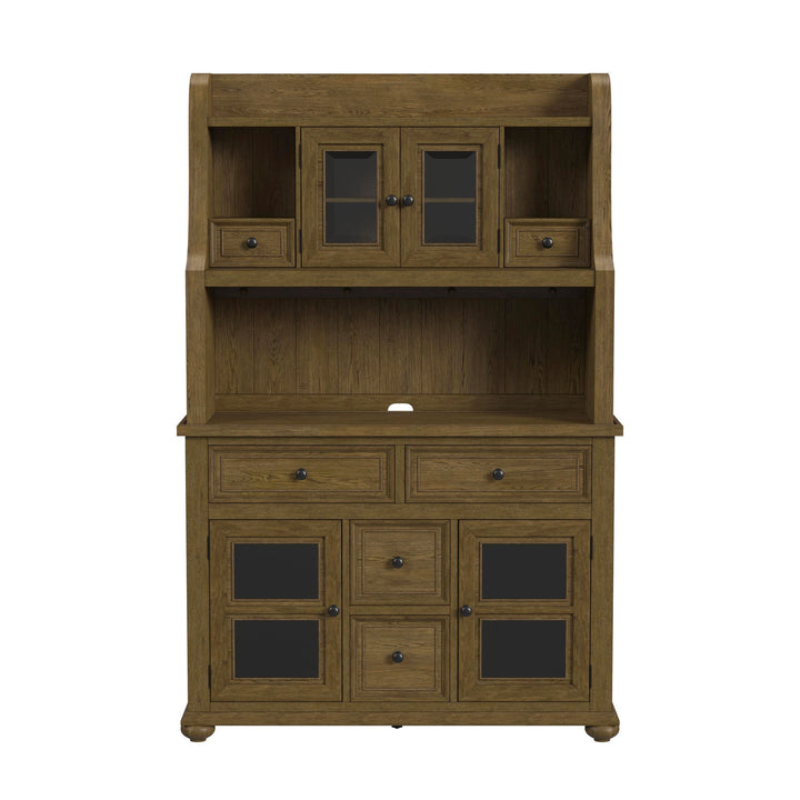 Heritage &amp; Home - Buffet And Hutch - Oak Brown