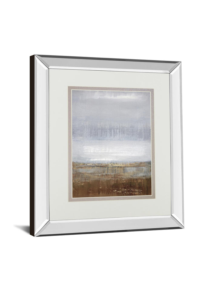 Everglades By Caroline Gold - Mirror Framed Print Wall Art - Dark Brown