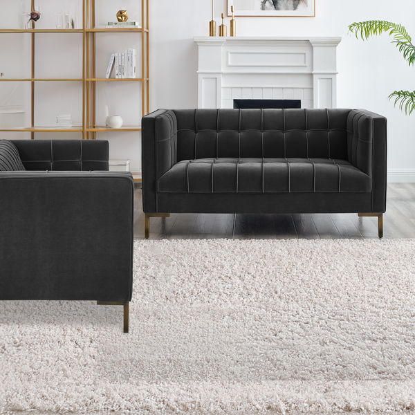 Isaac - Sofa And Loveseat - Gray