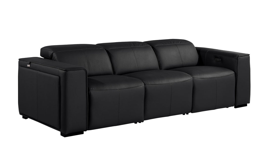 1224 - 3-Piece Modular Power Reclining Sofa In With 2 Power Recliners &amp; Power Headrests